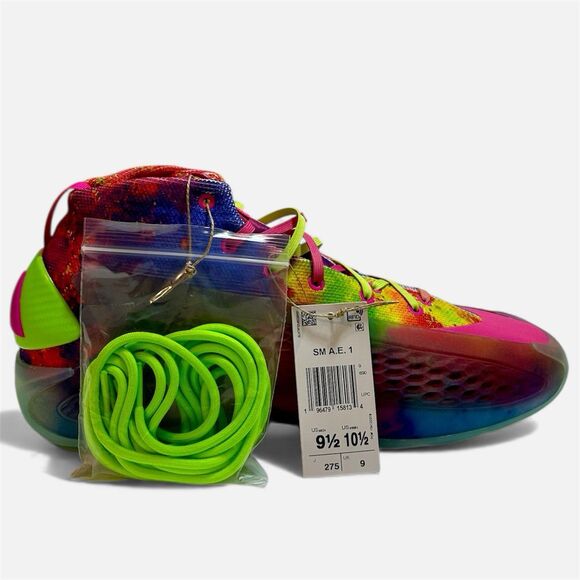 Adidas Anthony Edwards A.E. 1 PE Unreleased Sample Pink Purple (IH0829 )Size 9.5 main image 9